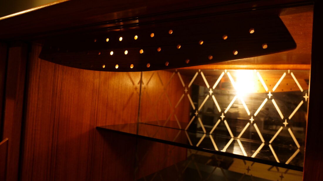 Enfilade danoise en teck, années 1960