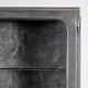 polished medical cabinet, 1970’s