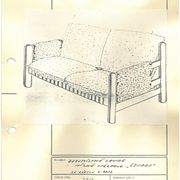 Canapé deux places en noyer et cuir par Boris Hála pour Ton, 1986