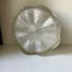 Vintage Scandinavian Midcentury wall or ceiling light in metal & glass