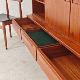 High enfilade by Johannes Andersen by Bordum & Nielsen, Samcom teak