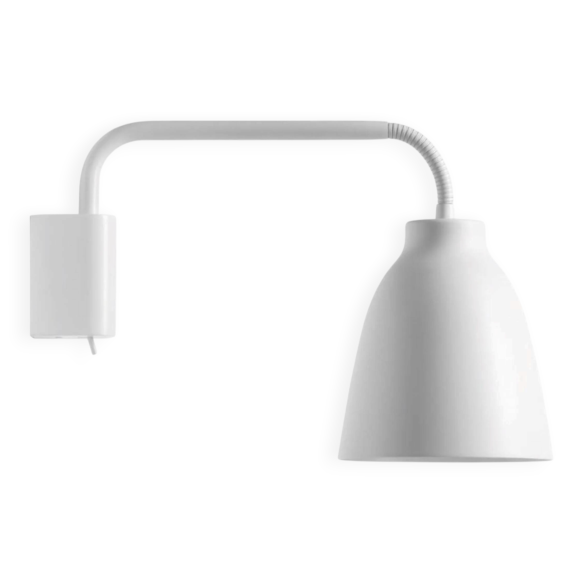 Lot de 2 appliques Fritz Hansen Caravaggio Read – Blanc – Design danois
