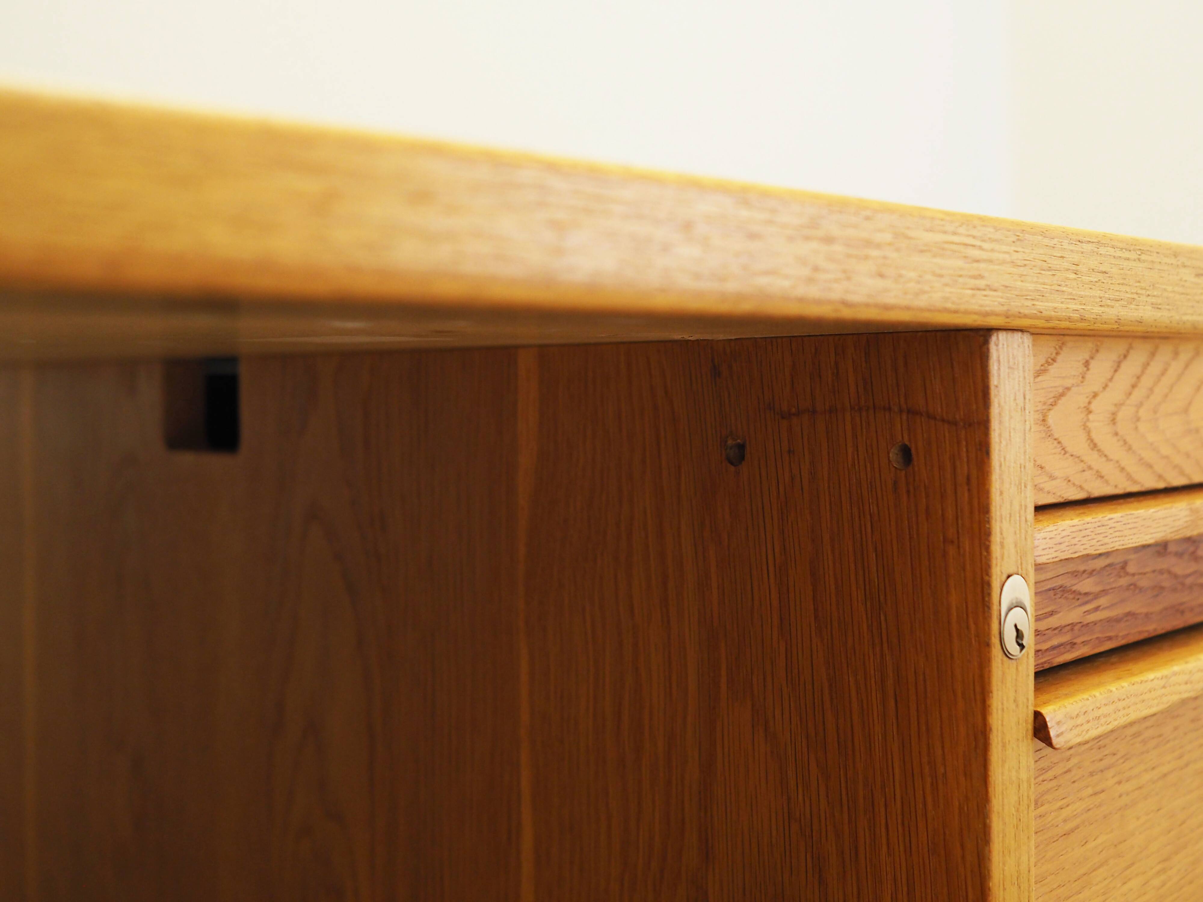 Ash desk, Norwegian design, 1970s, production: Norway