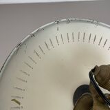 unique round  Brass Gino Sarfatti Style Ceiling Light Flushmount, Italy 1950s