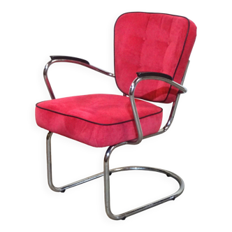 Tubular Frame Armchair by Paul Schuitema for D3-Fana Metaal Rotterdam, 1930