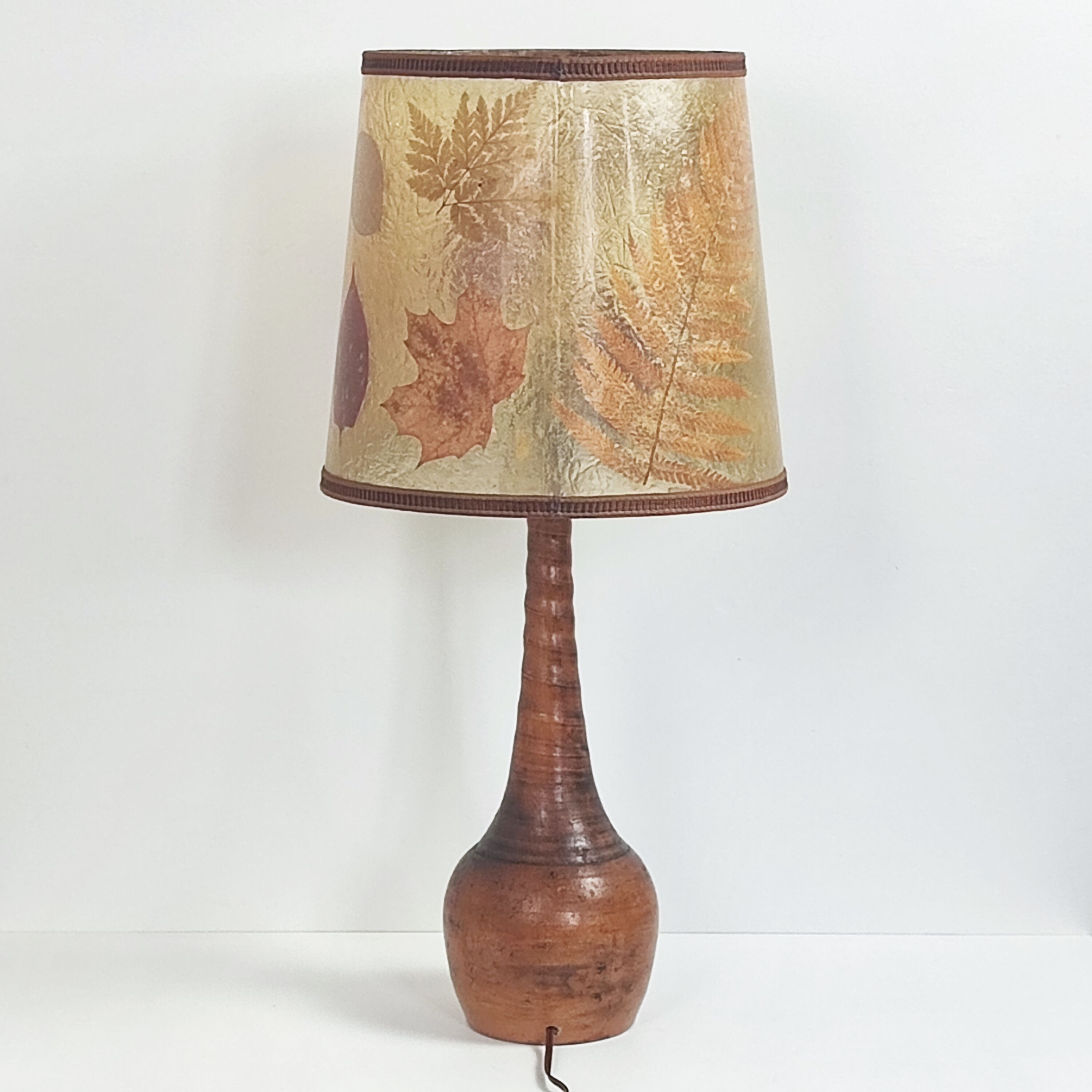 Lampe en céramique vintage