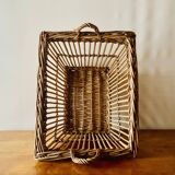 Large vintage wicker basket