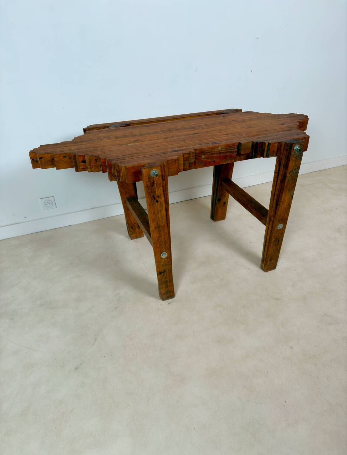 Designer desk, console table and matching stool