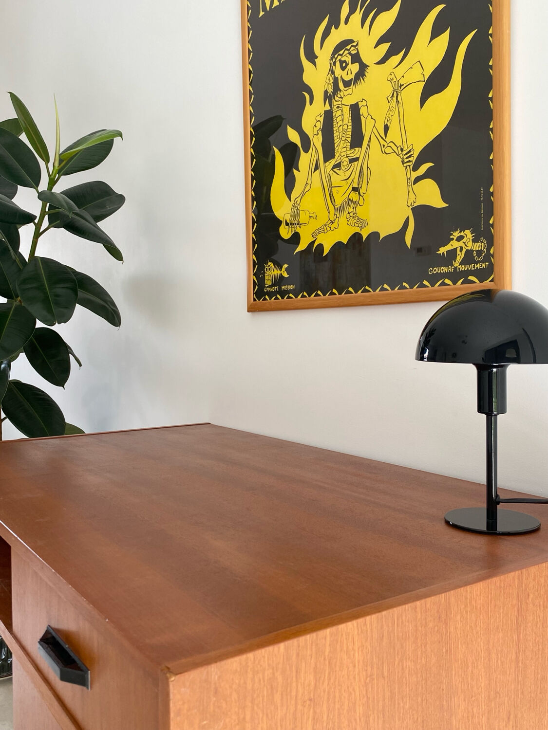 Vintage Scandinavian desk