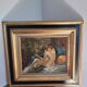 Tableaux,  huile sur isorel B. franco.