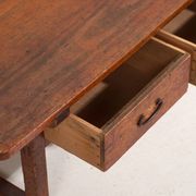 Antique Japanese coffee table with drawers – Showa period (c. 1926-1970) #65