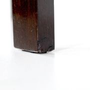 Canaan desk in wood and leather by Marcel Breuer for Gavina, Italy 1950s.