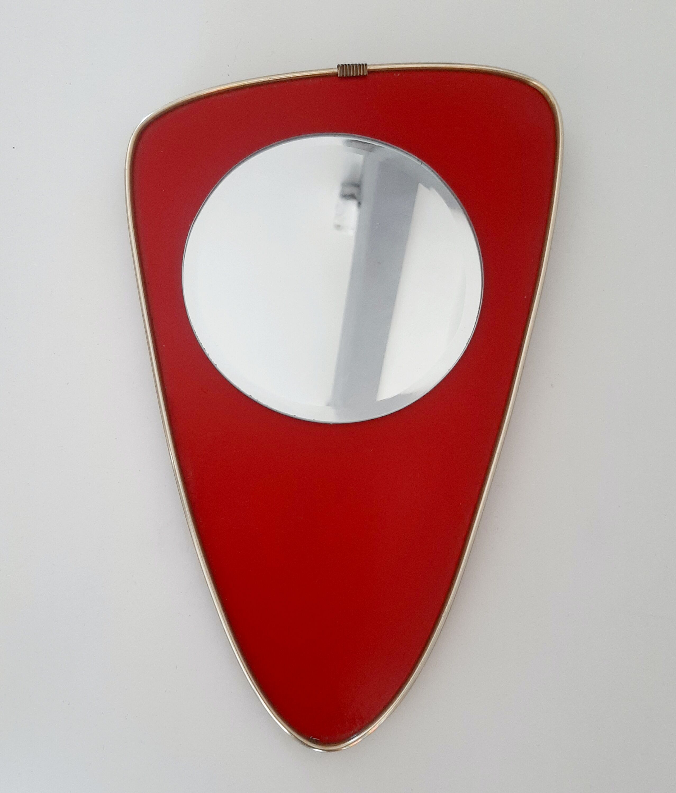 Miroir asymetrique vintage
