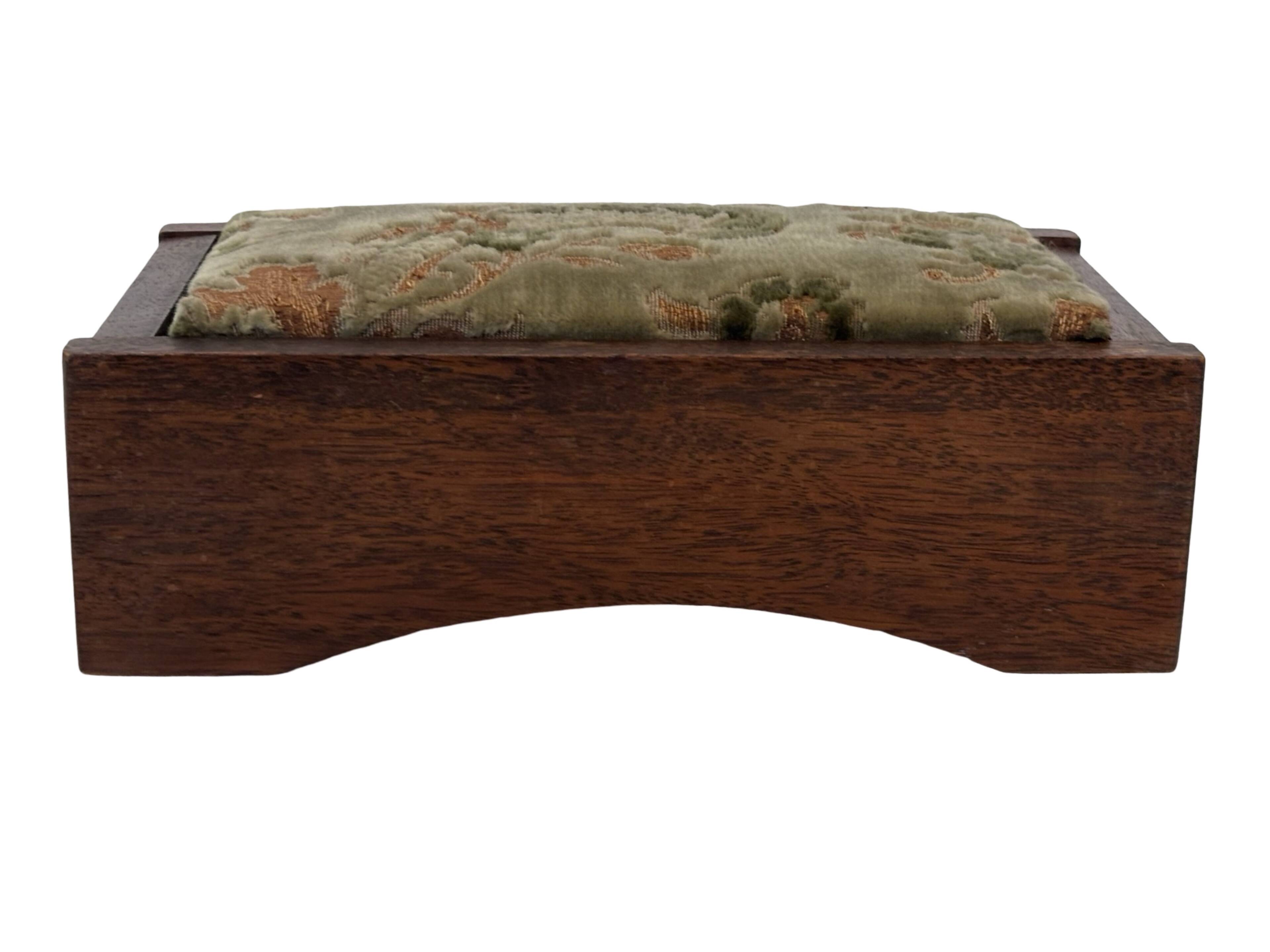 Art Deco footstool foot rest minimalist 30's design