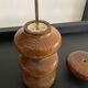Scandinavian wooden pepper mill 70s