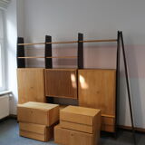 1950s foot library by designer Erich Stratmann, modular