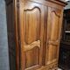 Louis XV period wardrobe in solid walnut from the 18th century.