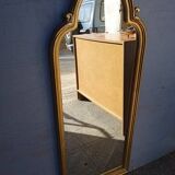 Gilded wood mirror from the 1960s - 100cm