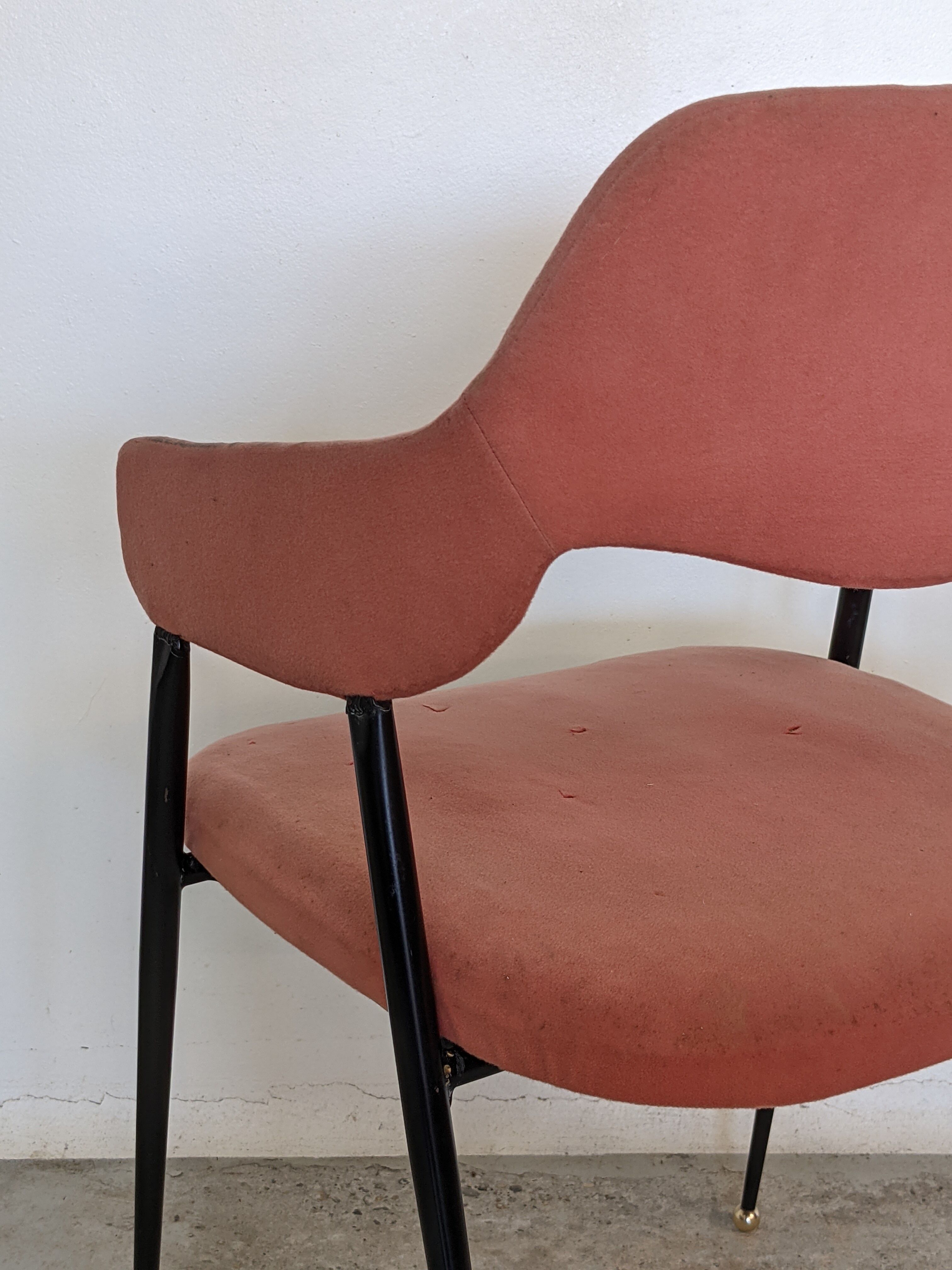 Pair of compass chairs - 50s