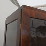 Vitrine fonctionnaliste art deco, années 1930, tchécoslovaquie