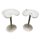 2 tractor seat stools