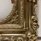 Pair of brass photo frames