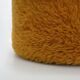 Pair of poufs, fur stools with storage inside, 1970s.