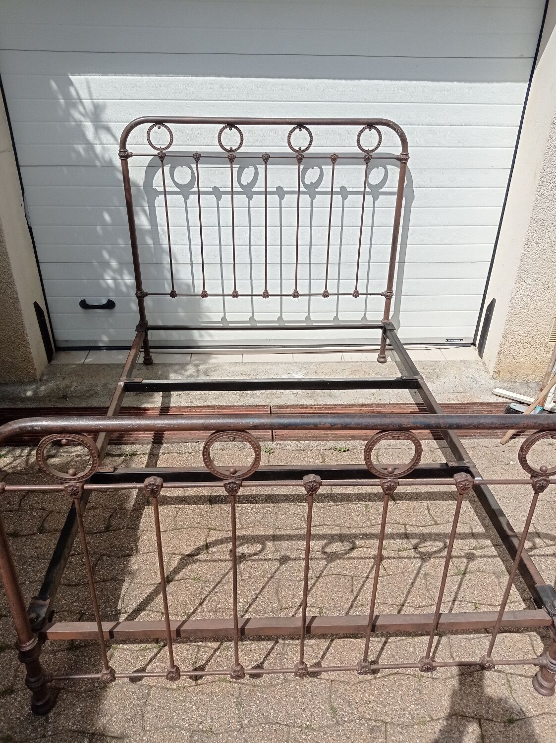 Iron bed