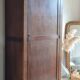 Antique Parisian wardrobe with one door.