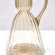 Straw-Colored Glass Pitcher Vase Ascribable to Vittorio Zecchin, Italy