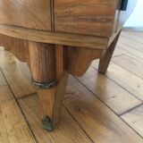 Italian marquetry bedside table