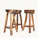 A set of three stools, France 1960s.