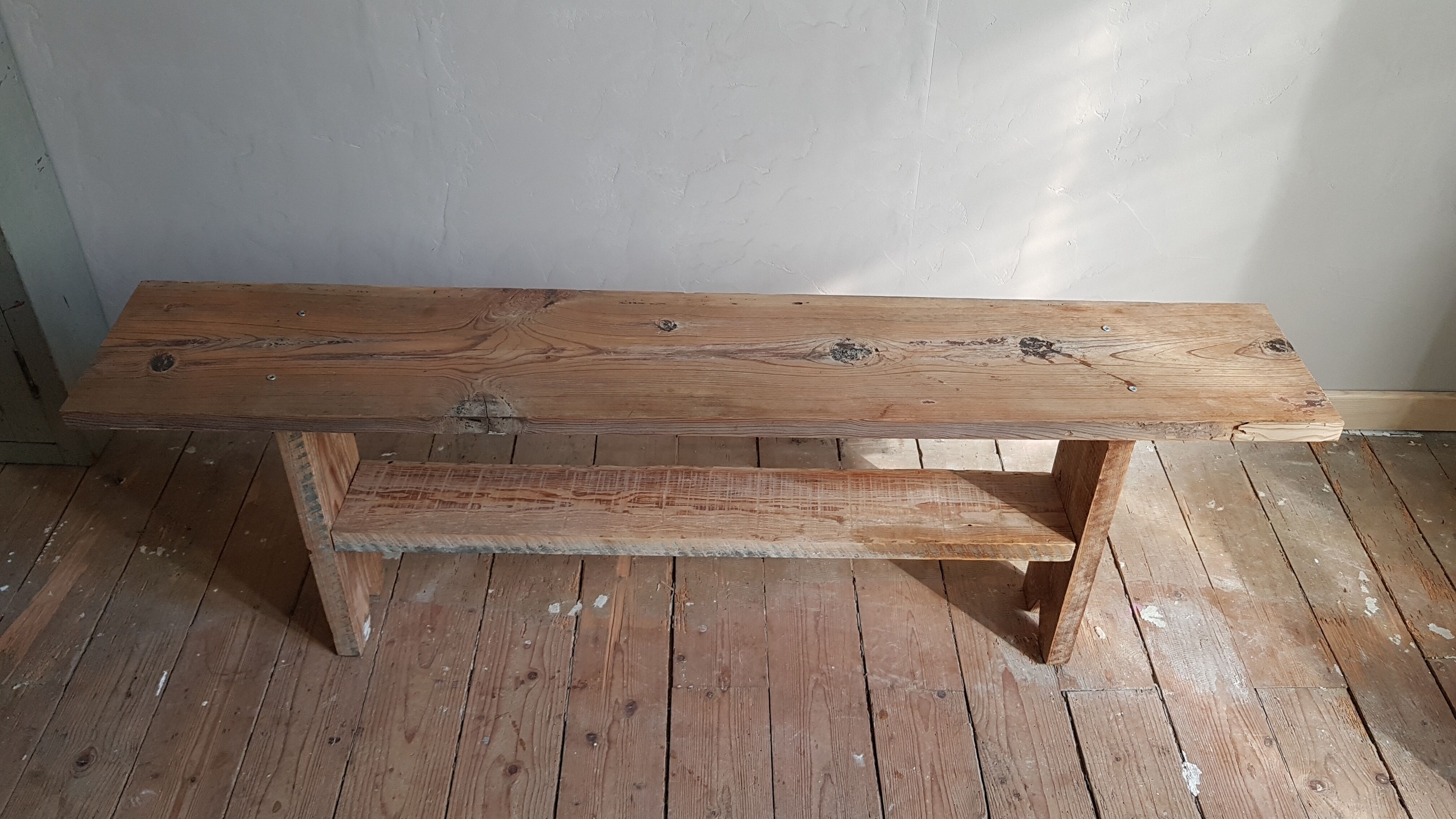 Old wooden bench