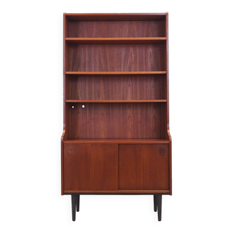 Teak bookcase, Danish design, 1970s, production: Denmark