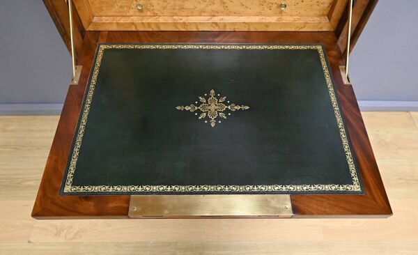 Secrétaire en Acajou et Ronce d’Acajou, époque Restauration – 1ère partie X