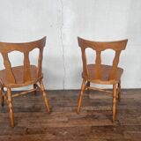 Pair of Baumann bistro chair from 1930 rare barter