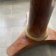 Empire period gueridon in mahogany and gilded bronze