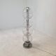 Lampadaire italien en verre space age, années 1980