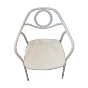 chaise fauteuil blanche