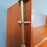 Wall-mounted oak desk from the 1950s.