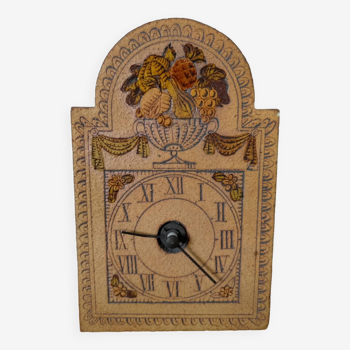 Roger Capron sandstone clock