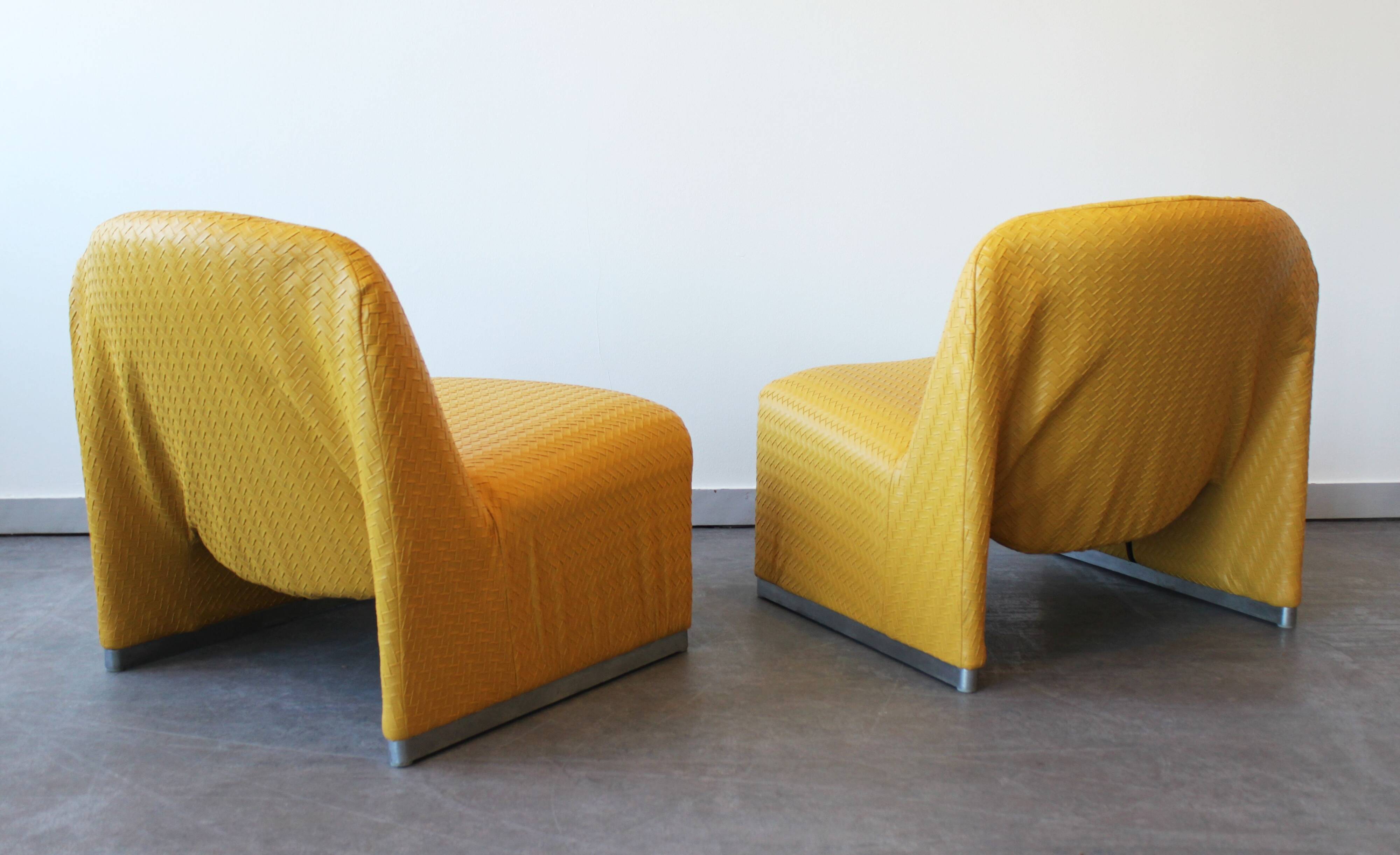 Pair of Alky armchairs by Giancarlo Piretti for Castelli