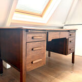 Oak english desk vintage teacher desk abbes