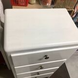 High chest of drawers with 4 original vintage drawers from the 1950s