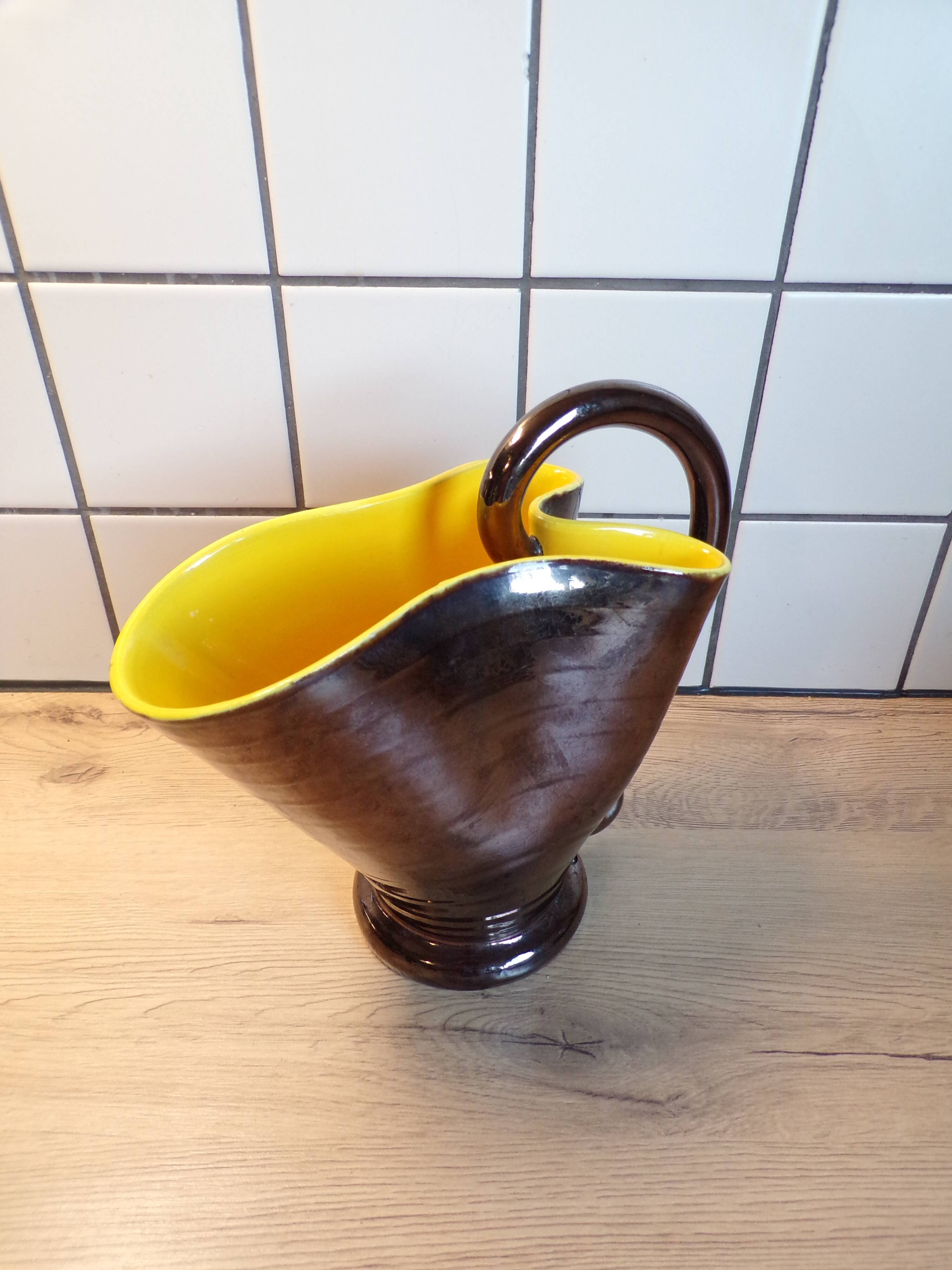 Vallauris ceramic pitcher