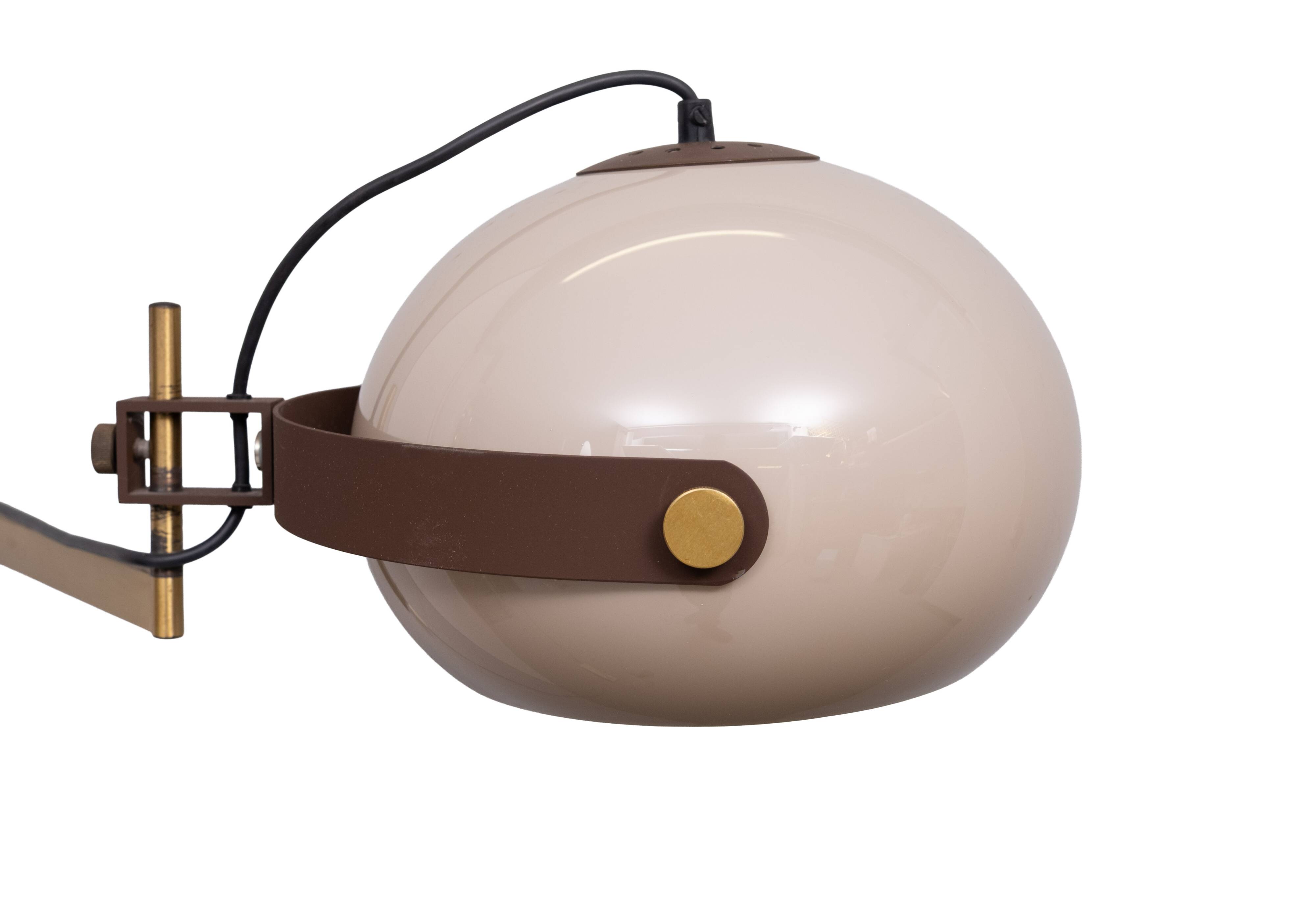 Dijkstra spring arm Wall Lamp 1970s Holland