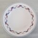 Hollow round earthenware dish Digoin Sarreguemines model Salies vintage