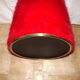 Ottoman red vintage 1960 retro