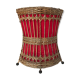 Lamp to be placed in rattan