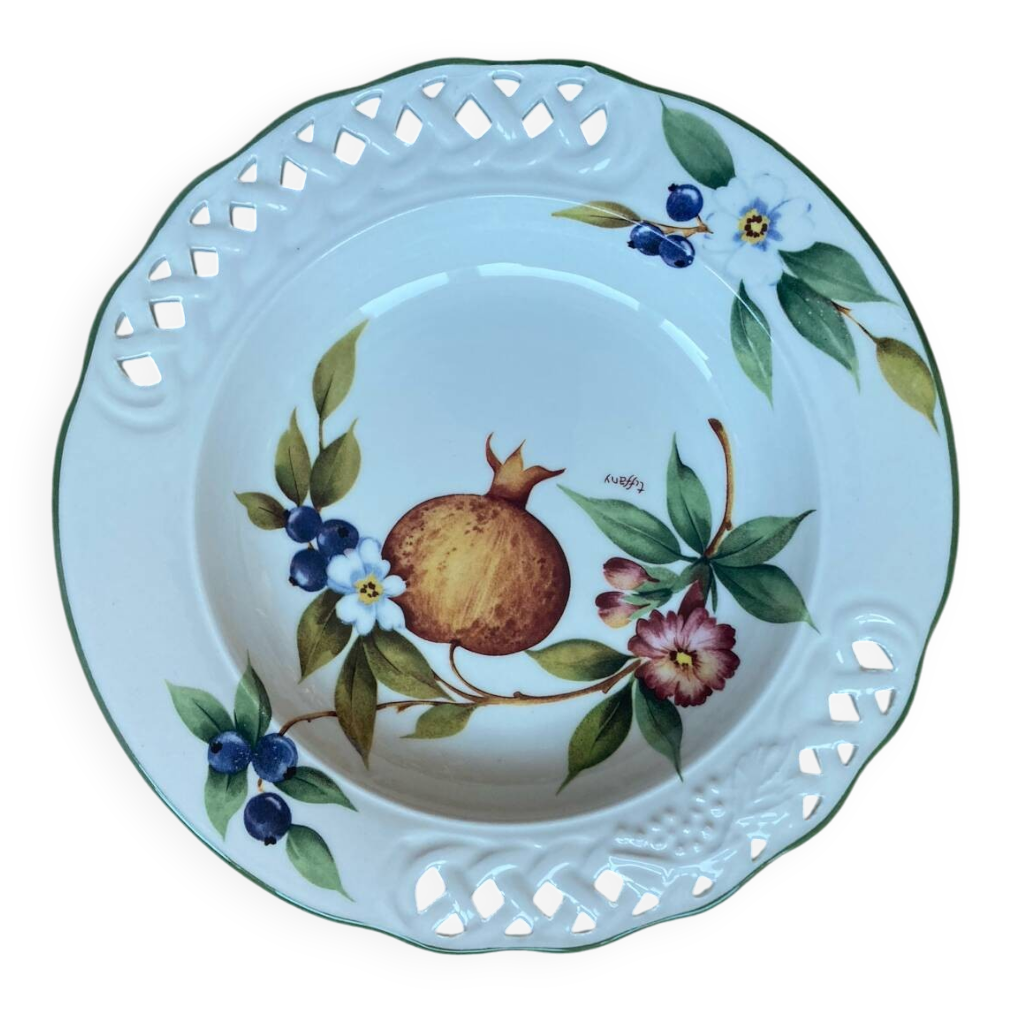 Tiffany deep plates